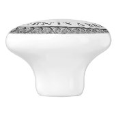 Badkamer Handgemaakte Zeep Custom Keramische Pull Keramische Knop (Zijkant)
