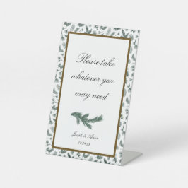  badkamer Teken in Pine Reclamebord Met Voetstuk