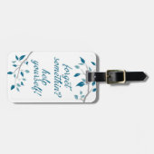 Badkamer Toiletartikelen Label Bagagelabel (Voorkant horizontaal)