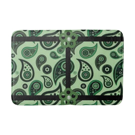 badkamer van paisley badmat (Voorkant)