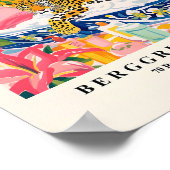 Badkamerprint, Leopard Wall Art, Maximalism Henri Poster (Hoek)