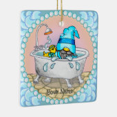 Badkaskabouter  keramisch ornament (Rechts)