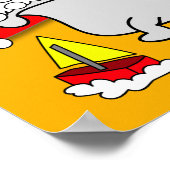 Badkuip Puppy Poster 18 (Hoek)