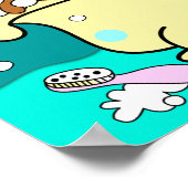 Badkuip Puppy Poster 9 (Hoek)