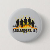 Badlanders LLC-Button Ronde Button 5,7 Cm (Voorkant)
