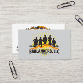 Badlanders LLC Carte de visite