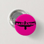 Badlands 1-inch knop ronde button 3,2 cm (Voorkant /achterkant)