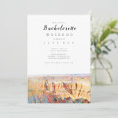 Badlands Bachelorette Party Invitation (Debout devant)