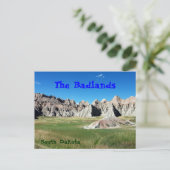 Badlands Briefkaart (Staand voorkant)