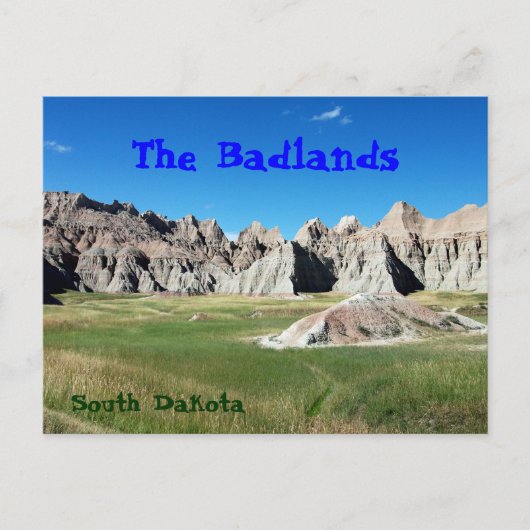 Badlands Briefkaart (Voorkant)