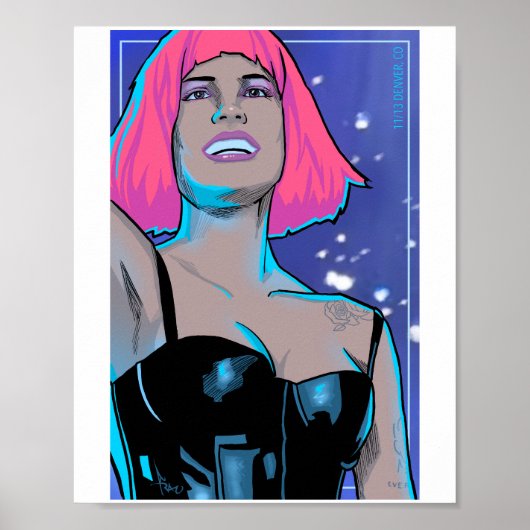 Badlands Denver Poster (Voorkant)