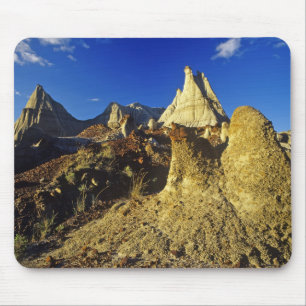 Badlands-formaties bij Dinosaur Provincial Park 2 Muismat