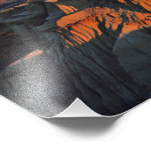 Badlands in het Nationaal Park Theodore Roosevelt Foto Afdruk (Hoek)