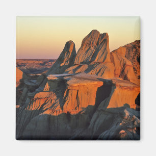 Badlands in het Nationaal Park Theodore Roosevelt Magneet