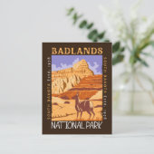 Badlands Nationaal Park South Dakota Briefkaart (Staand voorkant)