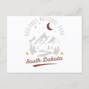 Badlands Nationaal Park South Dakota Briefkaart