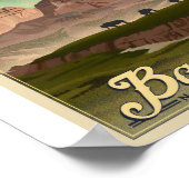 Badlands National Park Litho Poster (Coin)