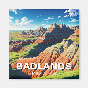 Badlands National Park Reizen Magneet