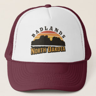 Badlands North Dakota Retro Trucker Pet