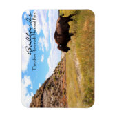 Badlands of North Dakota Magnet (Vertical)