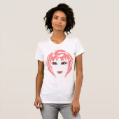 Badlands Pink Women's T-shirt (Voorkant volledig)