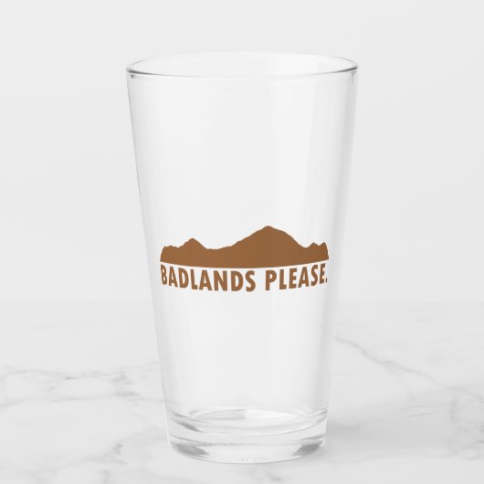 Badlands Please Glas (Voorkant)