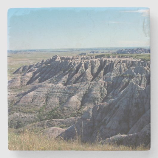 Badlands, South Dakota Stenen Onderzetter (Voorkant)