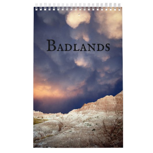Badlands van South Dakota Kalender (Hoes)