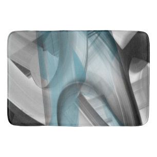 Badmat Abstracte Trend Interieur Decor Blauwe Ocea