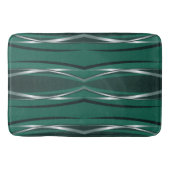 Badmat - bos zilveren retro (Voorkant)