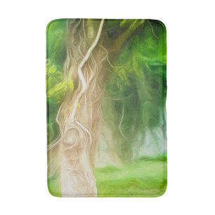 Badmat Dream Light Green Tree