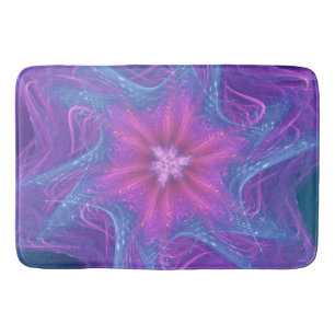 Badmat Fractal Delicate Cyaan Palet