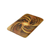 Badmat Fractal Twisted Glow Yellow (Gekanteld)
