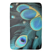 Badmat/majestueuze pauw - Badmat (Voorkant Verticaal)