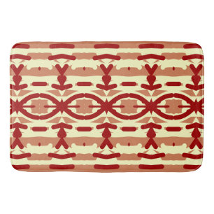 Badmat, Rode kleur modern klassiek design Bath Ba Badmat