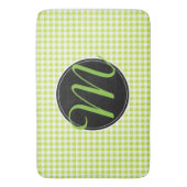 Badmat, sjabloon voor aangepaste monogram badmat (Voorkant Verticaal)