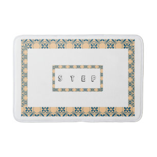 Badmat Step-In Style Border Design