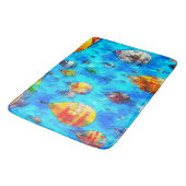 Badmat Waterverf Kunst Hete Luchtballonnen (Gekanteld)