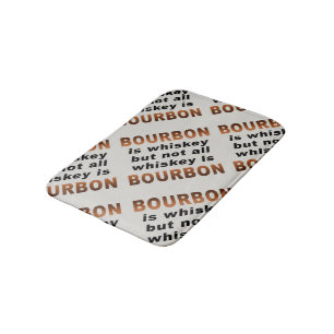 BADMATJES - Niet alle whiskey is BOURBON! Badmat