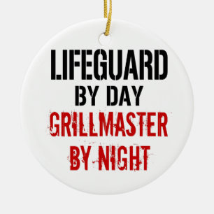 Badmeester Grillmaster Keramisch Ornament