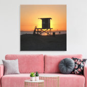 Badmeester Shack 22 Canvas Afdruk (Insitu (Woonkamer))