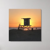 Badmeester Shack 22 Canvas Afdruk (Voorkant)