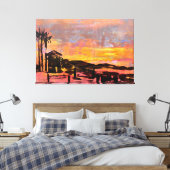 Badmeester Toren Dana Canvas Afdruk (Insitu (Slaapkamer))