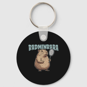 Badminbara Shuttle Racquet - Team Badminton Capyba Sleutelhanger