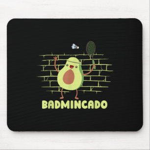 Badmincado - Racket Grappige Speler Game Wedstrijd Muismat