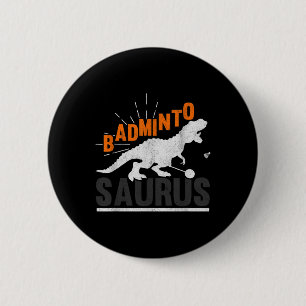 Badminto Saurus Rex Birdie Shuttle Dinosaur Badmin Ronde Button 5,7 Cm