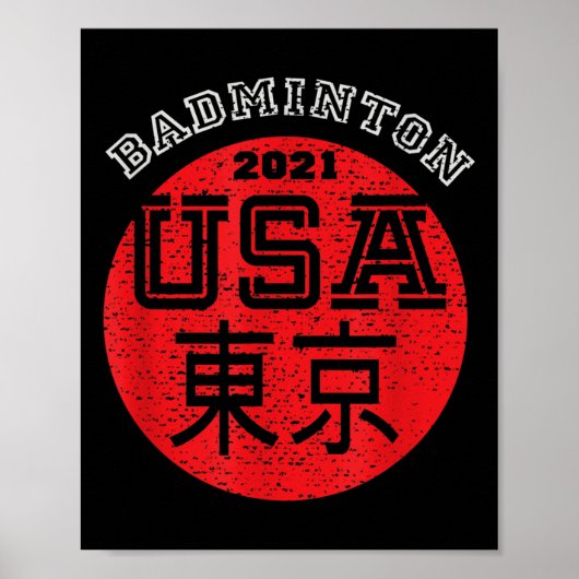 Badminton 2021 VS Poster (Voorkant)