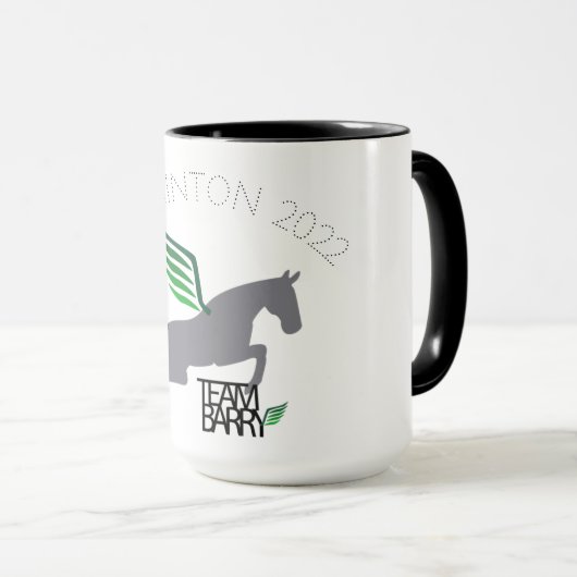 Badminton 2022 Mug (Devant droit)