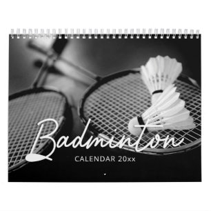 Badminton 2022 Wall Agenda Kalender