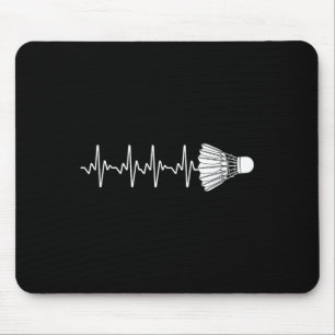 Badminton Art voor mannen Vrouwen Badminton Lover  Muismat